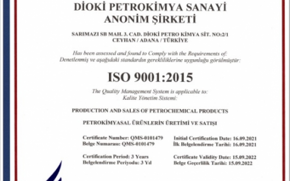 ISO 9001:2015 Kalite Yönetim Sistemi ISO 9001:2015 Kalite Yönetim Sistemi 9 0